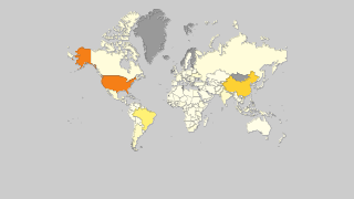 خريطة الدول حسب إنتاج الذرة Thumbnail